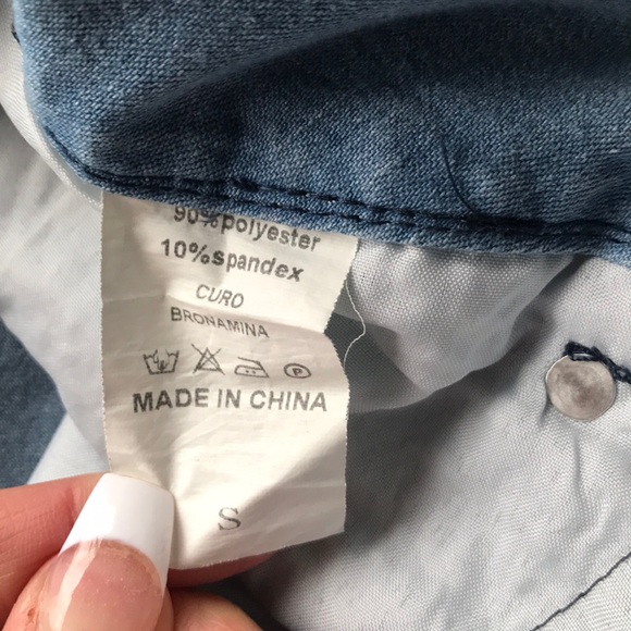 AWESOME Hi Rise Floral Festival Jeans Size 14 - Picture 8 of 8